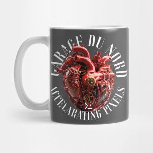 Heart shaped machine Mug